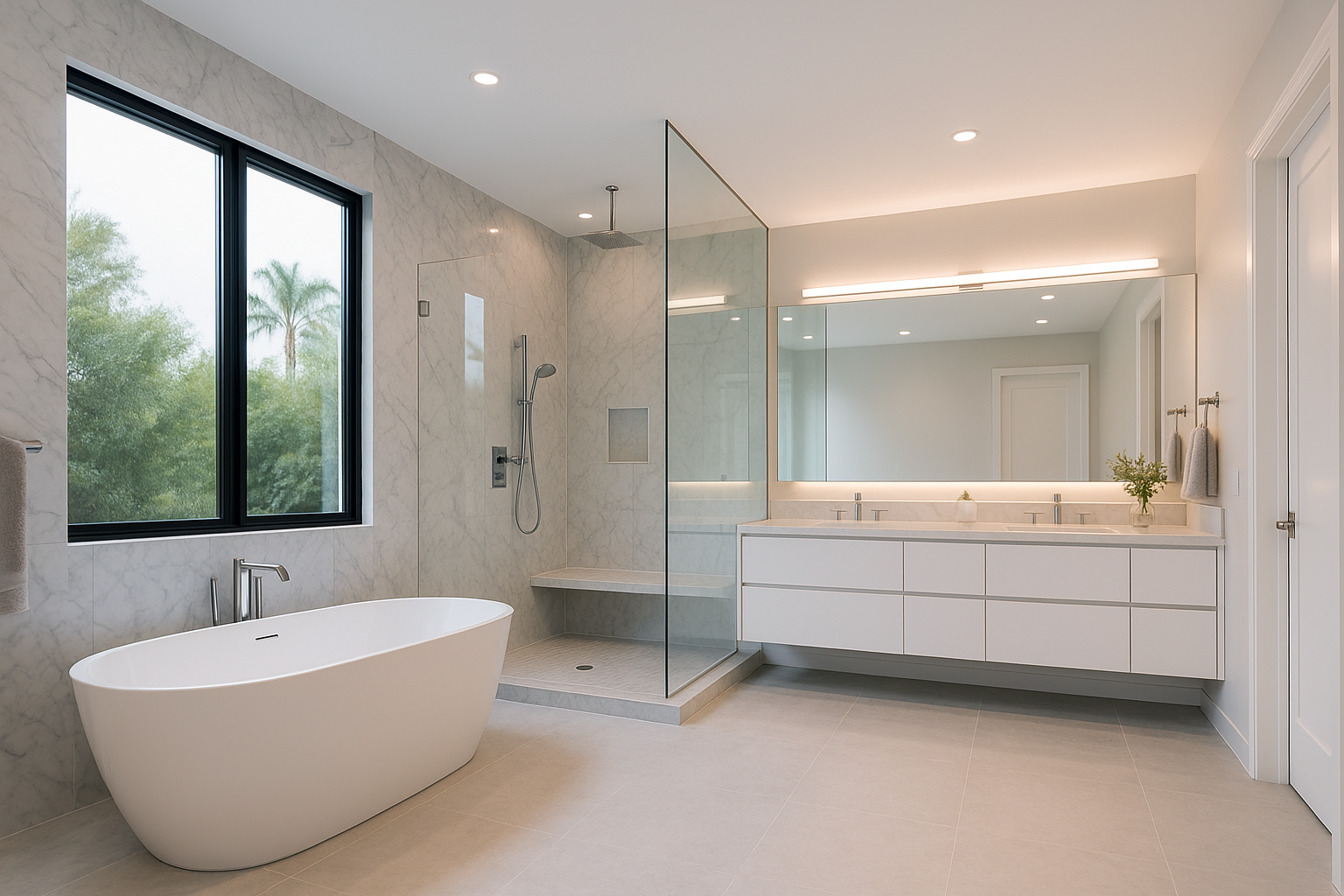 Luxury Bathroom Background